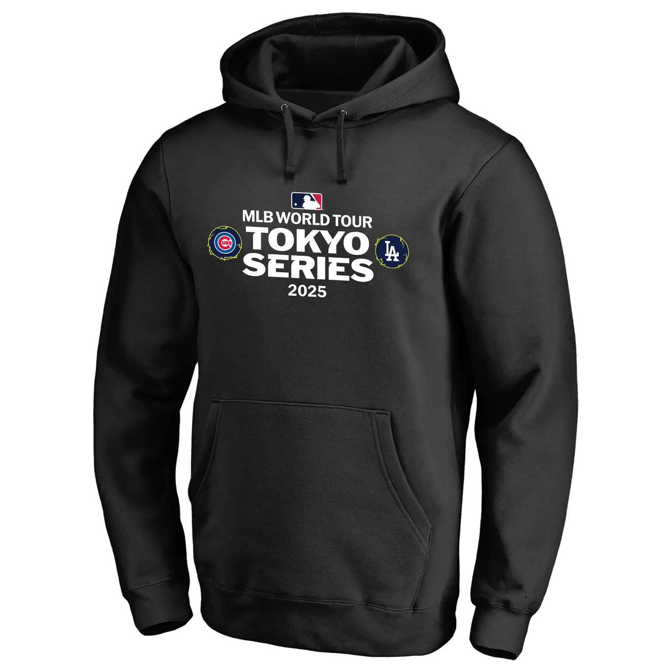 Men Los Angeles Dodgers black MLB 2025 Hoodie->los angeles dodgers->MLB Jersey